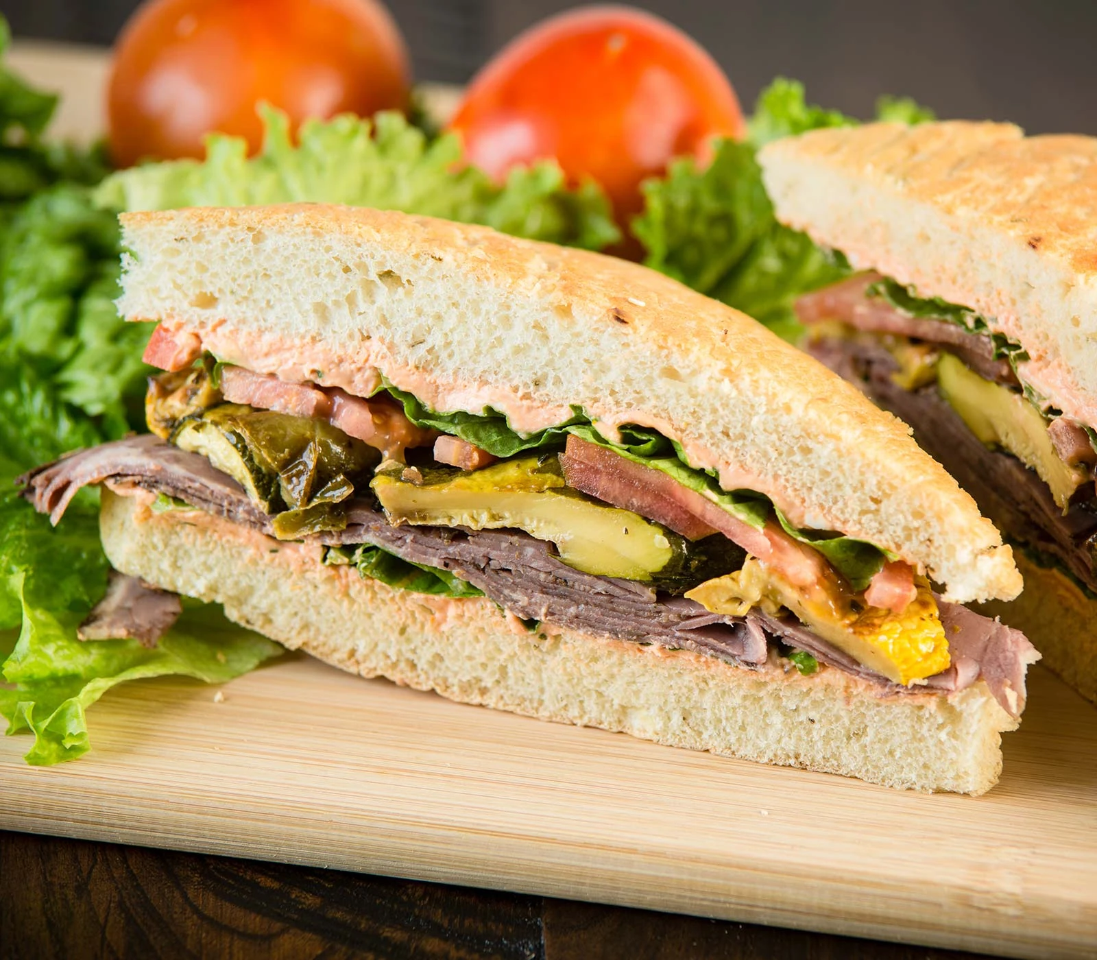 Rare Roast Beef Tuscany