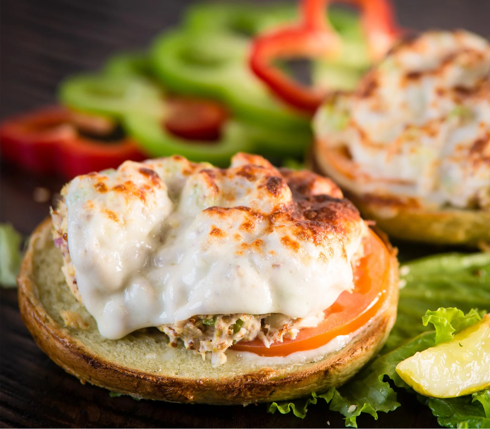 Tuna Bagel Melt