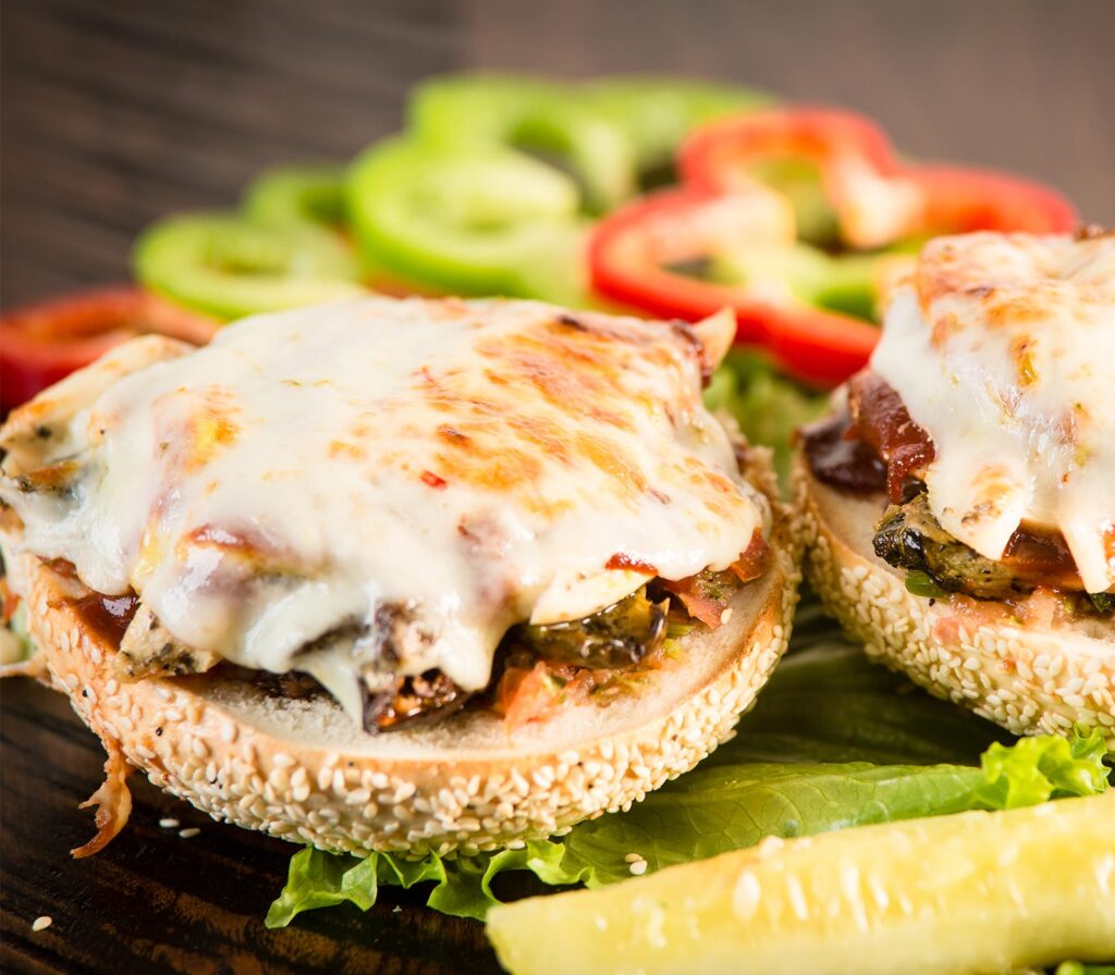 Santa Fe Chicken Bagel Melt